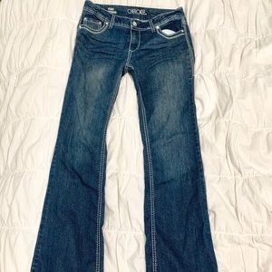 cherokee boot cut couple semi-évasée